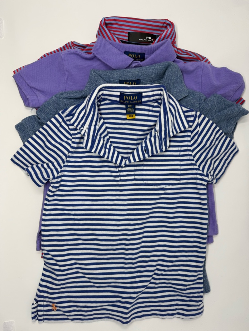 Polo by Ralph Lauren Boys 4T Polo Lot of 4 shirts